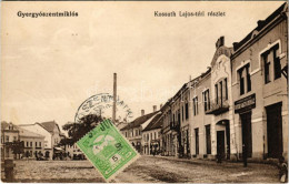 * T2 1916 Gyergyószentmiklós, Gheorgheni; Kossuth Lajos Tér, Szilágyi Szálloda, Gyergyói Első Bútor Nagyáruház, Schmidt  - Sin Clasificación