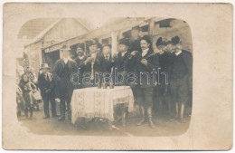 * T3 1914 Kézdimartonfalva, Martineni (?); Erdélyi Folklór / Transylvanian Folklore. H. Lang (Brassó, Brasov) Photo (EK) - Non Classés