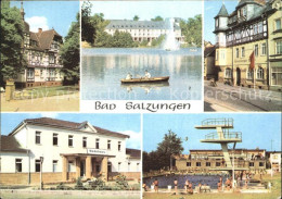 72324108 Bad Salzungen Kurbuecherei Kurhaus Burgsee Henneberger Haus Badehaus Sc - Bad Salzungen