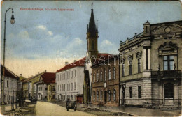 T3 1913 Besztercebánya, Banská Bystrica; Kossuth Lajos Utca. Heller Flórián Kiadása / Street (EK) - Non Classificati