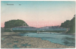 T2 1914 Homonna, Homenau, Humenné; Híd A Laborc Folyón / Bridge On Laborec River - Non Classés