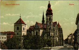 ** T2/T3 Kassa, Kosice; Dóm és Orbán Torony. Nyulászi Béla Kiadása / Cathedral, Tower (fl) - Sin Clasificación