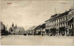 T2/T3 1913 Kassa, Kosice; Fő Utca / Main Street (EK) - Unclassified