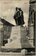 T2 1914 Kassa, Kosice; Honvéd Szobor / Military Heroes Statue - Ohne Zuordnung