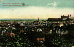 T2/T3 Pozsony, Pressburg, Bratislava; A Hegyekből Látva / View From The Mountains - Unclassified