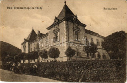 T3 1916 Trencsénteplic-fürdő, Kúpele Trencianske Teplice; Szanatórium. Wertheim Zsigmond Kiadása / Sanatorium (EB) - Unclassified