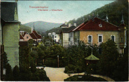 T2/T3 1909 Trencsénteplic-fürdő, Kúpele Trencianske Teplice; Nyaraló, Villa Részlet. Wertheim Zsigmond Kiadása / Villen- - Ohne Zuordnung