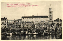 ** T1/T2 Split, Spalato; Palazzo Di Diocleziano / Palace, Boats - Non Classés