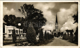 T2/T3 1941 Muraszombat, Murska Sobota; Szapáry Sétány, Templom. Foto Kolossa / Street View, Church (fa) - Sin Clasificación