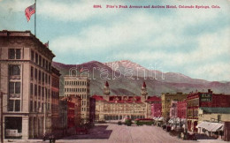 ** T2 Colorado Springs, Colorado; Pike's Peak Avenue And Antlers Hotel - Non Classés