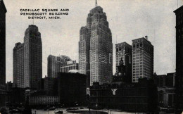 * T2 Detroit, Cadillac Square An Penobscott Building - Unclassified