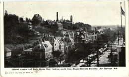 ** T2 Hot Springs, Arkansas; Central Avenue And Bath House Row, Looking From Dugan-Stewart Building - Sin Clasificación