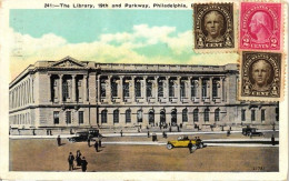 T2 Philadelphia, Parkway, Library, Automobiles - Unclassified