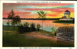 ** T2 Philadelphia, Sesqui Centennial International Exposition, Sunset On The Lake, League Island Park - Ohne Zuordnung