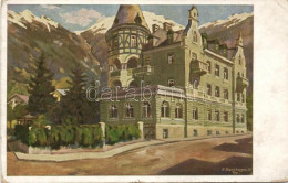 T2/T3 Bad Hofgastein, Kurhaus Pension 'Österreichischer Hof' S: E. Dosenberger (EK) - Non Classés