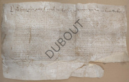 Nederland: Klimmen/Valkenburg/Beek/Spaubeek - Manuscript Perkament 1630 Betreft Familie Jan Heuts/Huts (V3030) - Manuscritos