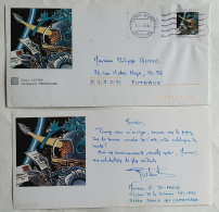 Entier Postal Carte Et Enveloppe Valérian Et Laureline Mézières 1997 - Postkaarten