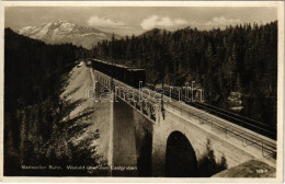 ** T2/T3 Mariazellererbahn, Viadukt über Den Eselgraben / Railway Viaduct, Train (fl) - Sin Clasificación