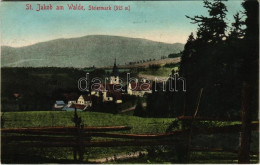 T2 Sankt Jakob Im Walde (Steiermark), General View With Church - Non Classés