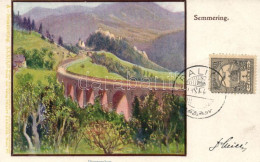 * T2 Semmering, Jägergraben; A-Semmering XXXIX/2. Wiener Künstler-Postkarte, Philipp & Kramer, Artist Signed - Unclassified