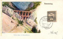 * T2 Semmering, Viaduct; A-Semmering XXXIX/6. Wiener Künstler-Postkarte, Philipp & Kramer, Artist Signed - Unclassified