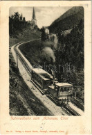 T2/T3 1902 Tirol, Zahnradbahn Zum Achensee. Robert Harth No. 21. / Cog Railway, Train, Locomotive - Unclassified