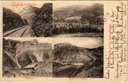 * T3 1900 Sofia, Sophia, Sofiya; Chemin De Fer Sofia-Roman, Tunnel, Milkova Livada / Railway Line, Railway Tunnel (Rb) - Ohne Zuordnung