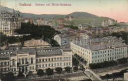 T2/T3 Karlovy Vary, Karlsbad; Kurhaus And Militar-Badehaus / Barracks (EK) - Non Classificati