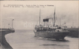 ** T1/T2 Boulogne-sur-Mer, Entrance Of The Harbour, The Folkestone Boat - Sin Clasificación