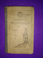 C.JULII CAESARIS COMMENTARII DE BELLO GALLICO / DUBNER Revu Par E.DEGOVE - Old Books