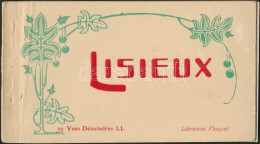 ** T2 Lisieux, Art Nouveau - Postcard Booklet With 20 Old Postcards - Sin Clasificación