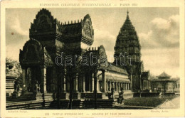 ** T1/T2 Paris, Exposition Coloniale Internationale, Temple D'Angkor Vat, Galerie Et Tour Nord-est / International Exhib - Sin Clasificación