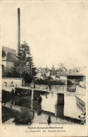 T2 Saint-Amand-Montrond, La Passerelle Des Grands-Moulins / Mill, Bridge - Unclassified