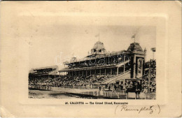 T2/T3 Calcutta, Kolkata; The Grand Stand, Racecourse, Horse Race (EK) - Non Classificati