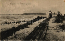 T2/T3 1922 Helgoland, Von Der Düne Gesehen / Beach (EK) - Non Classificati