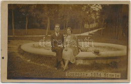 * T2/T3 1934 Sinaia, Castle Park. Photo (fl) - Ohne Zuordnung