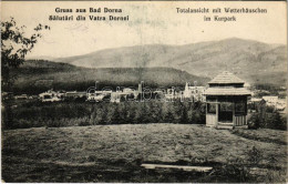 T2/T3 1915 Vatra Dornei, Dornavátra, Bad Dorna-Watra (Bukovina, Bucovina, Bukowina); Totalansicht Mit Wetterhäuschen Im  - Unclassified