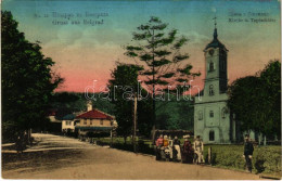 T2/T3 1908 Beograd, Belgrad; Kirche In Topschnider / Serbian Orthodox Church In Topcider - Sin Clasificación