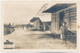 ** T2/T3 Ruthenischer Bauernhof / Rutén (ruszin) Tanya / Ruthenian (Rusyn) Folklore, Farm. Photo (non PC) (fl) - Non Classés