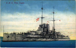 ** T2/T3 SMS Prinz Eugen Az Osztrák-Magyar Haditengerészet Tegetthoff-osztályú Csatahajója / K.u.K. Kriegsmarine / WWI A - Non Classificati