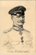 T2/T3 1915 Von Mackensen / WWI German Military Art Postcard, Field Marshal (EK) - Sin Clasificación