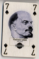 Playcard - Vladimir Lenin, Vladimir Iljitsj Oeljanov, Russia - Speelkaarten