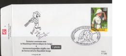 Année 2001 : FDC - 3048 - Hergé : Tintin Kuifje - Obli. Mechelen - 2001-2010