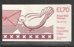 GREAT BRITAIN, FOLDED BOOKLET, 1984, FT 1, I Love Letters, Margin At Right Or At Left - Booklets