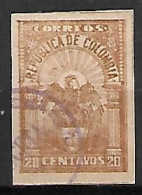 COLOMBIE   -   1902 .  Y&T N° 125 Oblitéré - Colombie