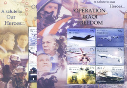Guerra In Iraq 2003. 2 Minifogli. - Micronesia