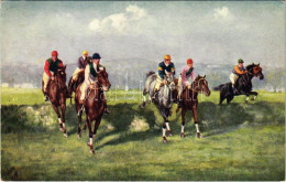 T2/T3 1912 "Steeplechasing" Series III. Keeping Together. Raphael Tuck & Sons "Oilette" Postcard 9522. (EK) - Sin Clasificación