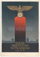 T2/T3 1936 Reichsparteitag Nürnberg. Festpostkarte / Nuremberg Rally. NSDAP German Nazi Party Propaganda, Swastika S: Ri - Non Classificati
