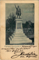 * T3 1904 Kossuth Lajos Szobra Clevelandben (Amerika) / Statue Of Kossuth In Cleveland, USA (fl) - Zonder Classificatie