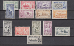 Falkland Islands 1952 King George VI Pictorials 14v ** Mnh (ZO168) - Falklandeilanden